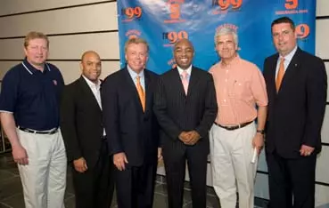 Syracuse Athletics and Galaxy Communications Announce Partnership; Gedney Joins Broadcast Team Image