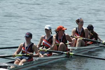 Women’s Rowing Reaches New Heights at Eastern Sprints Image