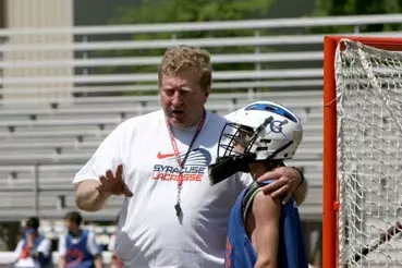 SU Lacrosse Goes Camping Image