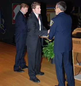 Jakowski Receives Civilian Commendation Image