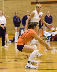 Kaup Nears Syracuse All-Time Digs Records Image