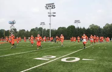 Intensity Rises in Day Three Image