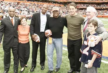 Green Selected as Orange Football Honorary Captain Image