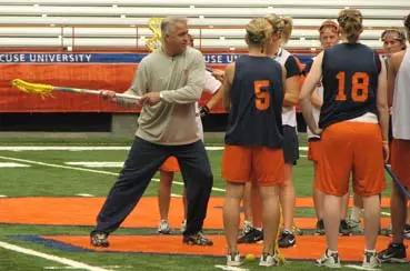 Orange Women's Lacrosse Holds First Fall Practice Image