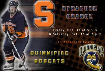 Orange Clashes with Quinnipiac This Weekend Image