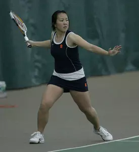 Sixth-Seeded Orange Suffers 4-0 Setback against Third-Seeded No. 42 USF at BIG EAST Tournament Image