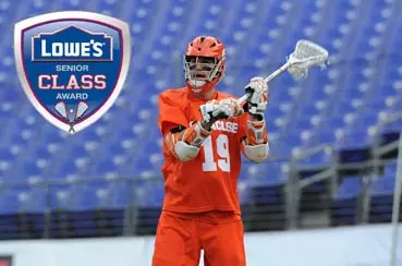 Leveille a Finalist for Lowe's Senior Class Award; Log on Now to Vote for Mike! Image