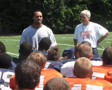 'Cuse Camp Clips ... with Delone Carter Image