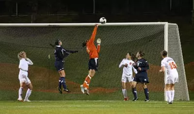 Bennett-Hattan makes the save.