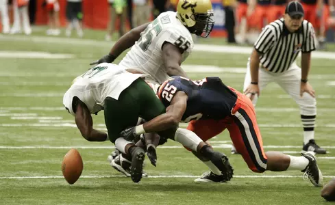 Derrell Smith forces a fumble