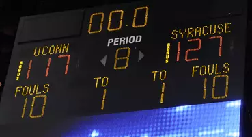 Syracuse 127, Connecticut 117