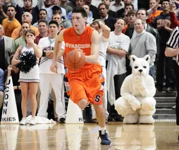 Andy Rautins at the 2009 BIG EAST Tournament