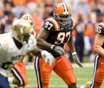 Defensive tackle Arthur Jones