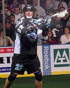 Gary Gait plays for the Rochester Knighthawks