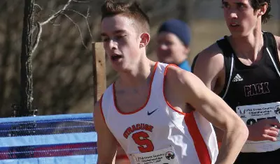 Pat Dupont at World Cross Country Championship.