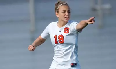 Majory Elwell directs the Orange defense.