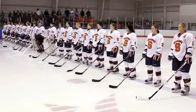 IceHockey pre game lineup