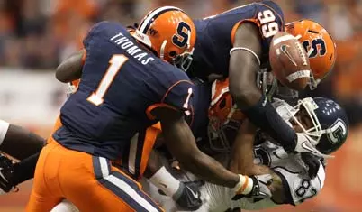 Syracuse defense against Connecticut