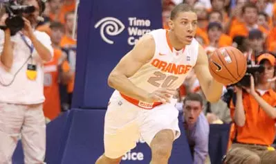 Brandon Triche takes on Northern Iowa.