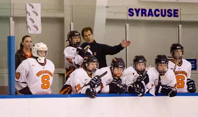 Coaching Flanagan coaching on the bench.