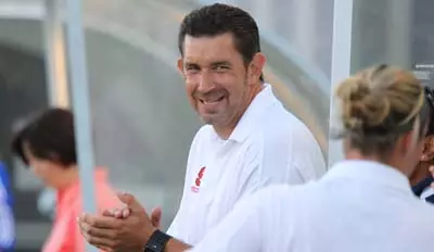 Head coach Phil Wheddon