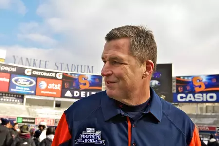 Doug Marrone at Pinstripe Bowl
