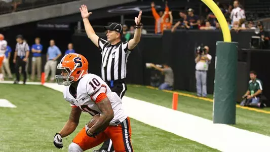Dorian Graham scores against Tulane.