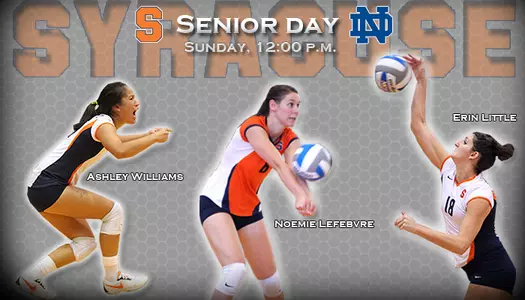 Senior Day vs. Notre Dame