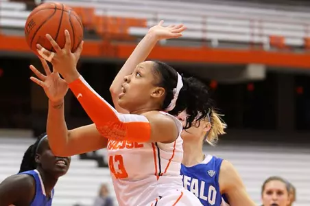 Iaisa Hemingway takes on Buffalo.