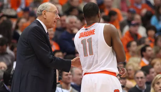 Jardine and Coach Boeheim