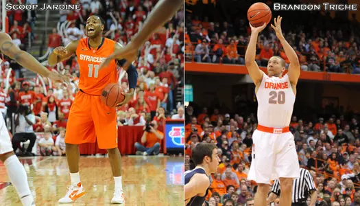 Scoop Jardine and Brandon Triche