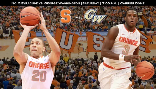 Orange hosts George Washington