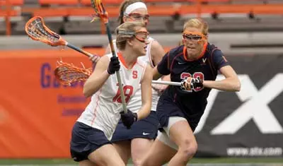 Katie Webster takes on Virginia.