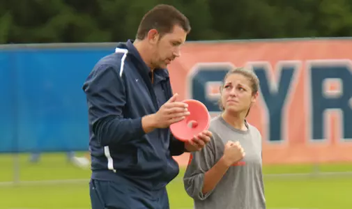 Phil Wheddon and Rosina Callisto prepare to take on Connecticut.