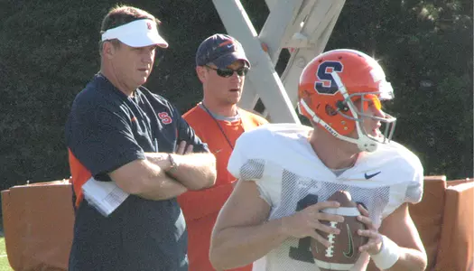 Doug Marrone and Nathaniel Hackett