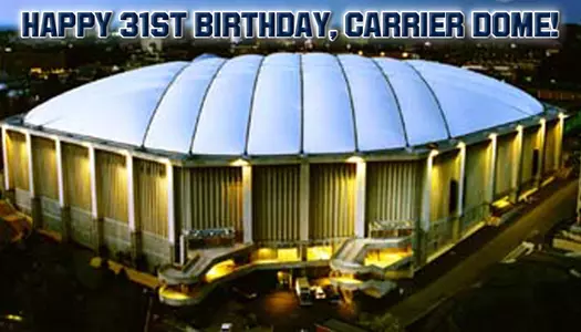 Carrier Dome Birthday
