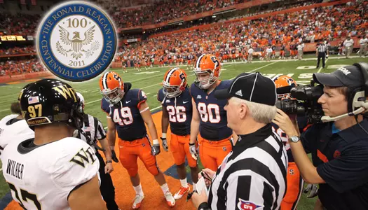 Reagan National Coin Toss