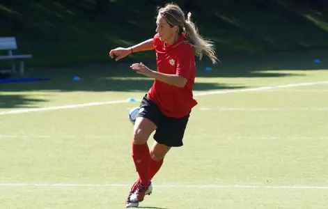 Tina Romagnuolo participates in Canadian national team camp.