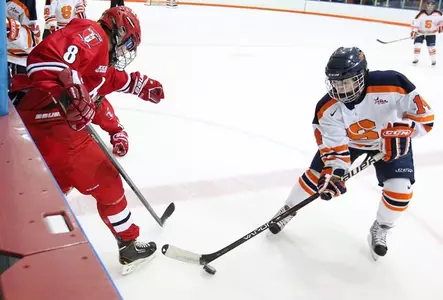 Melissa Piacentini at work along the boards.