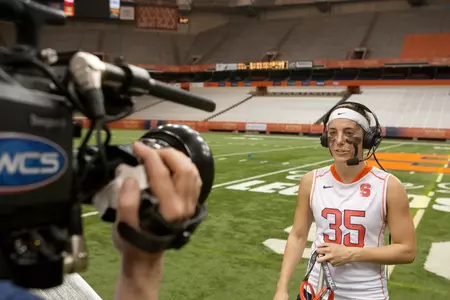 Michelle Tumolo's post-game interview