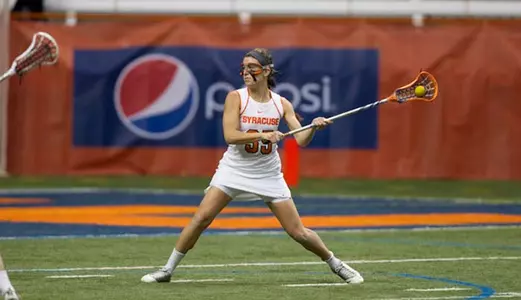 Michelle Tumolo on the attack.
