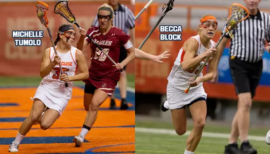 Michelle Tumolo and Becca Block