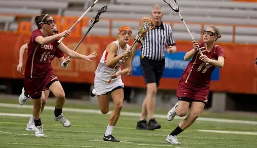 Becca Block takes on Boston College.