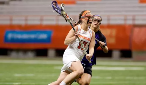 Sarah Holden on the attack against Northwestern.