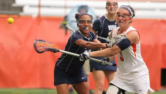 Kailah Kempney on the attack against Georgetown.