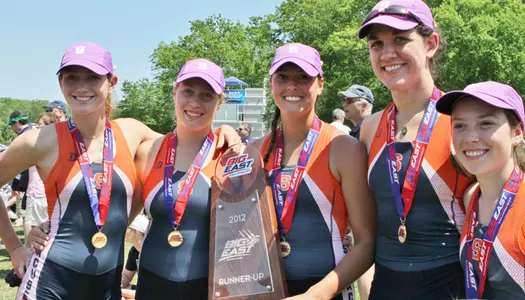 women's rowing at BIG EAST