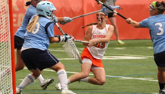 Michelle Tumolo scores against North Carolina.
