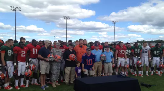 Scrimmage at Fort Drum