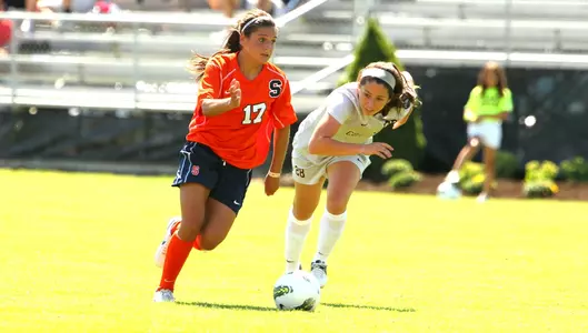Alexis Koval takes on Colgate.