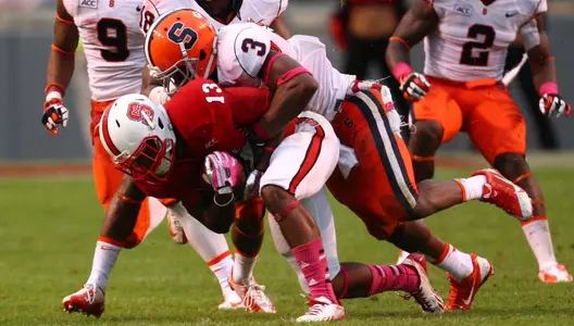 Eskridge tackle at NC State